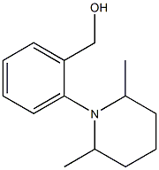 [2-(2,6-dimethylpiperidin-1-yl)phenyl]methanol Structure