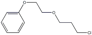 [2-(3-chloropropoxy)ethoxy]benzene 구조식 이미지