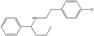 [2-(4-chlorophenyl)ethyl](1-phenylbutyl)amine 구조식 이미지