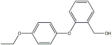 [2-(4-ethoxyphenoxy)phenyl]methanol Structure