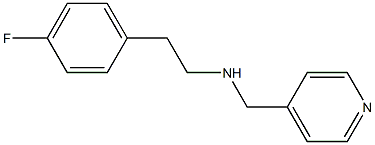 [2-(4-fluorophenyl)ethyl](pyridin-4-ylmethyl)amine 구조식 이미지