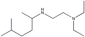 [2-(diethylamino)ethyl](5-methylhexan-2-yl)amine 구조식 이미지