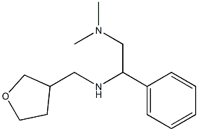 [2-(dimethylamino)-1-phenylethyl](oxolan-3-ylmethyl)amine 구조식 이미지