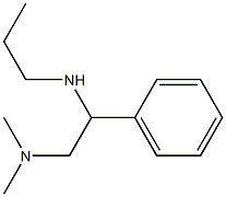 [2-(dimethylamino)-1-phenylethyl](propyl)amine 구조식 이미지
