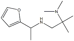 [2-(dimethylamino)-2-methylpropyl][1-(furan-2-yl)ethyl]amine 구조식 이미지