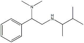 [2-(dimethylamino)-2-phenylethyl](3-methylbutan-2-yl)amine Structure