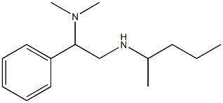 [2-(dimethylamino)-2-phenylethyl](pentan-2-yl)amine 구조식 이미지