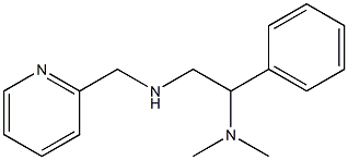 [2-(dimethylamino)-2-phenylethyl](pyridin-2-ylmethyl)amine 구조식 이미지