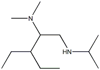[2-(dimethylamino)-3-ethylpentyl](propan-2-yl)amine Structure