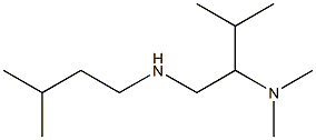 [2-(dimethylamino)-3-methylbutyl](3-methylbutyl)amine 구조식 이미지