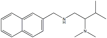 [2-(dimethylamino)-3-methylbutyl](naphthalen-2-ylmethyl)amine Structure