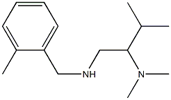 [2-(dimethylamino)-3-methylbutyl][(2-methylphenyl)methyl]amine 구조식 이미지
