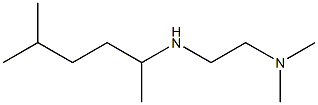 [2-(dimethylamino)ethyl](5-methylhexan-2-yl)amine Structure