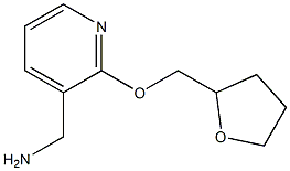 [2-(oxolan-2-ylmethoxy)pyridin-3-yl]methanamine Structure