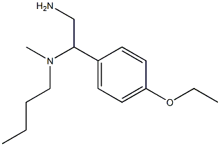 [2-amino-1-(4-ethoxyphenyl)ethyl](butyl)methylamine 구조식 이미지