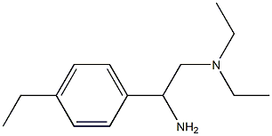 [2-amino-2-(4-ethylphenyl)ethyl]diethylamine Structure