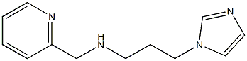 [3-(1H-imidazol-1-yl)propyl](pyridin-2-ylmethyl)amine Structure