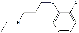 [3-(2-chlorophenoxy)propyl](ethyl)amine 구조식 이미지