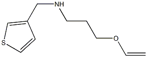 [3-(ethenyloxy)propyl](thiophen-3-ylmethyl)amine 구조식 이미지