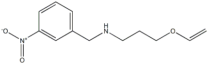 [3-(ethenyloxy)propyl][(3-nitrophenyl)methyl]amine 구조식 이미지