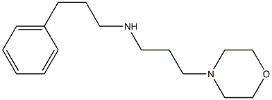 [3-(morpholin-4-yl)propyl](3-phenylpropyl)amine Structure