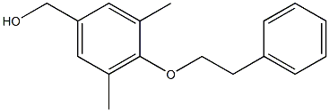 [3,5-dimethyl-4-(2-phenylethoxy)phenyl]methanol 구조식 이미지