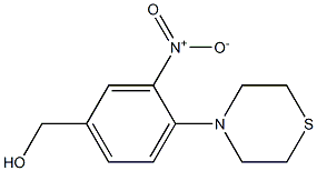 [3-nitro-4-(thiomorpholin-4-yl)phenyl]methanol Structure