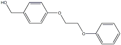 [4-(2-phenoxyethoxy)phenyl]methanol 구조식 이미지