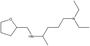 [5-(diethylamino)pentan-2-yl](oxolan-2-ylmethyl)amine 구조식 이미지