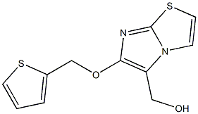 [6-(thien-2-ylmethoxy)imidazo[2,1-b][1,3]thiazol-5-yl]methanol Structure