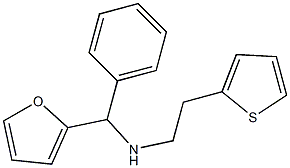 [furan-2-yl(phenyl)methyl][2-(thiophen-2-yl)ethyl]amine 구조식 이미지