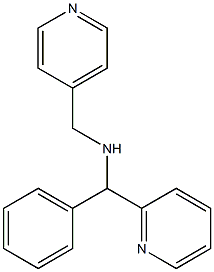 [phenyl(pyridin-2-yl)methyl](pyridin-4-ylmethyl)amine 구조식 이미지