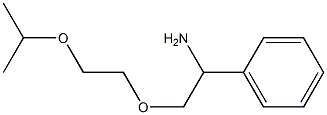 {1-amino-2-[2-(propan-2-yloxy)ethoxy]ethyl}benzene 구조식 이미지