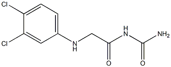 {2-[(3,4-dichlorophenyl)amino]acetyl}urea 구조식 이미지