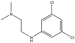 {2-[(3,5-dichlorophenyl)amino]ethyl}dimethylamine Structure