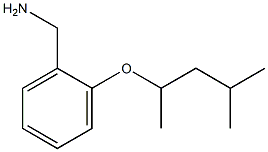 {2-[(4-methylpentan-2-yl)oxy]phenyl}methanamine 구조식 이미지