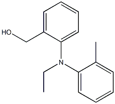 {2-[ethyl(2-methylphenyl)amino]phenyl}methanol Structure