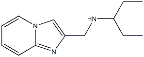 {imidazo[1,2-a]pyridin-2-ylmethyl}(pentan-3-yl)amine Structure