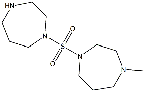 1-(1,4-diazepane-1-sulfonyl)-4-methyl-1,4-diazepane Structure