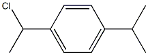 1-(1-chloroethyl)-4-(propan-2-yl)benzene Structure