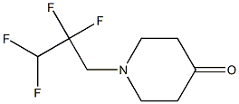 1-(2,2,3,3-tetrafluoropropyl)piperidin-4-one Structure