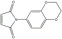 1-(2,3-dihydro-1,4-benzodioxin-6-yl)-2,5-dihydro-1H-pyrrole-2,5-dione Structure