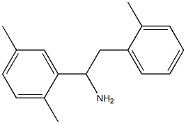 1-(2,5-dimethylphenyl)-2-(2-methylphenyl)ethan-1-amine 구조식 이미지