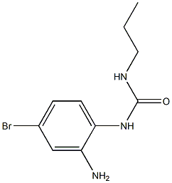 1-(2-amino-4-bromophenyl)-3-propylurea 구조식 이미지