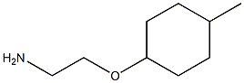 1-(2-aminoethoxy)-4-methylcyclohexane Structure