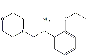 1-(2-ethoxyphenyl)-2-(2-methylmorpholin-4-yl)ethanamine 구조식 이미지