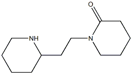 1-(2-piperidin-2-ylethyl)piperidin-2-one 구조식 이미지