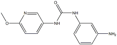 1-(3-aminophenyl)-3-(6-methoxypyridin-3-yl)urea Structure