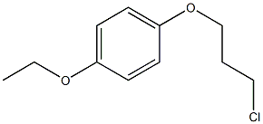 1-(3-chloropropoxy)-4-ethoxybenzene Structure