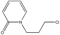 1-(3-chloropropyl)pyridin-2(1H)-one 구조식 이미지